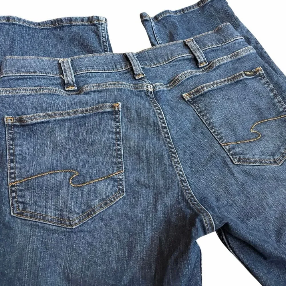 Mens Silver The Relaxed Denim Jeans - W34 L32